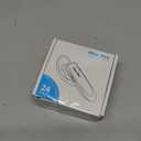 New Bee Bluetooth Earpiece V5.0 Wireless Handsfree Headset with Microphone 24 Hrs Driving Headset 60 Days Standby Time for iPhone Android Samsung Laptop Trucker Driver (White)