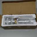 Aquaterior Bathroom Pop Up Drain with Overflow Lavatory Vessel Basin Sink Nickel