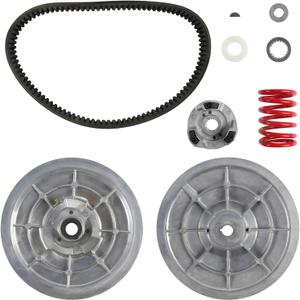 Secondary Driven Clutch Belt Kit Compatible with Yamaha G2 G8 G9 G11 G14 G16 G20 G21 G22 G28 Golf Cart 1985-2007,OE# JN6-G6270-00 JN6-G6271-02 J55-G6270-01