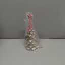 Valentines Day Gift 11 Inch Tabletop Christmas Tree with Sparkling Glitter - Battery Operated Acrylic Lighted Christmas Tree for Home Office Fireplace Valentines Day Decor