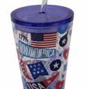 LUUM GLO&GO LED 18OZ TUMBLER HEART