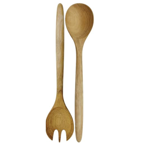 Culinary Elements Wood Culinary Elements Salad Servers, 2pcs