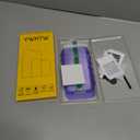 YWXTW 2 Pack for iPhone Air Matte Screen Protector 6.5 Inch + 1 Set Camera Lens Protector, [1S Pull-Out] Anti Glare Anti Fingerprint Air Glass Screen Protector, Bubble Free, Smooth as Silk
