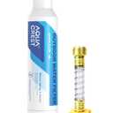 AQUA CREST Inline Water Filter, Dedicated for Car Washing, Yard Cleaning, Reduce Hard Water Spots, Soften Water, Upgraded Formula with 1 Flexible Hose Protector