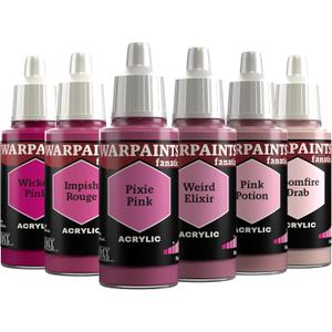 The Army Painter, Warpaints Fanatic Flexible Triad: Pinks 6x18ml | Colori acrilici per dipingere miniature Warhammer e Dungeons and Dragons, 0.1 Fl Oz