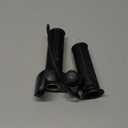 1 Pair Electric Scooter Throttle Grip, 48V Twist-Throttle Handle with Display, 6Pin Waterproof Interface Key Lock Start Button for E-Bike Scooter Tricycle 7/8" 22MM Handlebar Electric Scooter Throttle Grip Speed Controller Grip