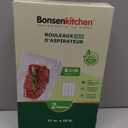Bonsenkitchen Vacuum Sealer Bags Rolls, 11 in x 50 ft Rolls 2 pack Durable Food Sealer Bags, Commercial Grade, Heavy Duty, BPA Free, Seal a Meal, Great for Food Storage & Sous Vide Cooking, VB24