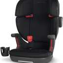 UPPAbaby Alta V2 High Back Booster Seat/Seven-Position, Active Support Headrest for Growing Children/SecureFit Integrated Belt Guide + Positioner/Cup Holder Included/Jake (Black Mélange)