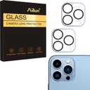 Ailun Camera Lens Protector for iPhone 13 Pro & iPhone 13 Pro Max,Tempered Glass,9H Hardness,Ultra HD,Anti-Scratch,Easy to Install,Case Friendly [Does not Affect Night Shots][2 Pack]