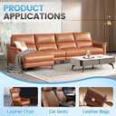 Leather Repair Patch Tape Kit, 16" x 30" Self Adhesive Leather Repair Patch for Furniture, Vinyl Leather Repair Kit for Car Seat, Chairs, Couch, Sofa, Boat Maroon