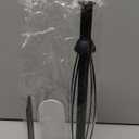 Paper Towel Holder Under Cabinet, Single Hand Operable Wall Mount with Damping Effect, Self-Adhesive or Drilled for Kitchen Bathroom, Black