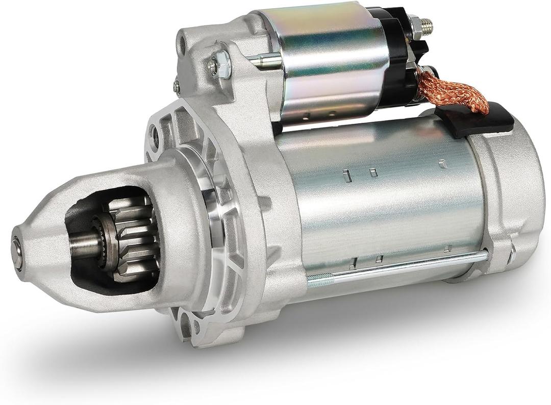 56029780AB Starter 12V Compatible with 2016-2020 Dodge Durango,2020-2023 Jeep Gladiator,2018-2024 Wrangler(JL),2016-2020 Grand Cherokee 3.0L 3.6L,11-Teeth Clockwise, Replacement 56029780AD