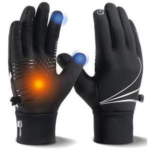 RUIXUE Winter Gloves Men Women, Warm Thermal Windproof Touchscreen Non-Slip,for Cycling Driving Running Hiking