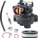 KIKITE 799584 Carburetor Compatible with Briggs and Stratton 550EX 625EX 675EX 725EXi 09P702 103M02 TB110 TB200 LC121P Lawn Mower Engine replace 594058 594057 592361 594529 Lawnmower Carburetor