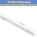 19.5" 62752 Grill Burner Set for Weber Genesis 300 Series, Burner Tube Replacement Weber Genesis E310 E320 E330 S310 S320 S330 EP310 EP320 EP330 with Front Control