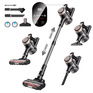 Homeika Cordless Vacuum Cleaner, 300W 23KPa Powerful Suction Vacuum with LED Display, 3 Suction, 48mins Runtime, Lightweight Stick Cleaner with Sofa Brush for Hard Floor/Carpet/Pet Hair/Car