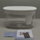 LifeStraw Home  Water Filter Dispenser, 18-Cup, BPA-Free Plastic, Tested to Protect Against Bacteria, Parasites, Microplastics, Lead, Mercury, and a Variety of Chemicals, White