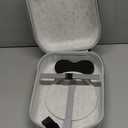 sarlar Hard Carrying Case Compatible with Meta Quest 3S/Quest 3/Oculus Quest 2/Vision Pro Official Original/Elite Strap VR Headset and Controller Accessories, Suitable for Travel and Home Storage