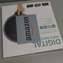 TV Antenna Indoor Long Range Reception, Works with All Smart TVs with Signal Amplifier Supports 4K & 1080P HD 16ft Coax Cable Slim Flat Easy Installation