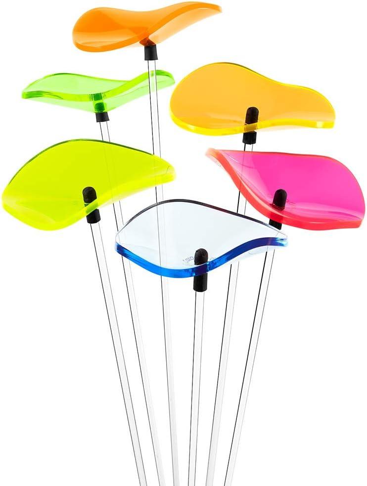 cazador-del-sol | Lucille - Rainbow | Set of 6 Wavy Discs - Length 17'' cazador-del-sol | Lucille - Rainbow | Set of 6 Wavy Discs - Length 17''