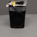 Small Portable Space Heater for Indoor Use - VOCRS 1500W PTC Electric Heater with Thermostat, Remote Control, 12H Timer, Eco and Fan Mode, Rapid and Safe Heating for Bedroom, Office