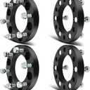 SCITOO 4Pcs Wheel Spacers 1 inch 6x5.5 Bore 108mm Studs 12x1.5 6 Lug Wheel Spacers Adapters Fit for for Toyota for Tacoma for Toyota for 4Runner for Toyota for Tundra for Toyota