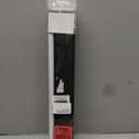 Cordless Light Filtering Roller Window Shades,14" W x 72" H,Black