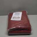 COSY HOMEER 60x24Inch/35X24Inch Kitchen Rugs Sets Non-Slip Washable Kitchen Mats for Floor Polypropylene Absorbent Kitchen Runner for Kitchen Sink Hallway Entryway(Red) (24"x35"+24"x60")