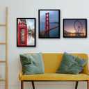 BESCRCL 18x24 Frame Wall Hanging Photo Frame, 18 x 24 Poster Frame Black, 1 Pack