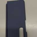 for Samsung Galaxy Z Fold 3 Case, Galaxy Z Fold 3 Liquid Silicone Case Dual Layer Hybrid Hard PC Soft Silicone Slim Fit Shockproof Protective Phone Case for Women Men, Night Blue