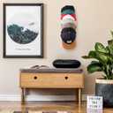 STAUBER Best Acrylic Baseball Cap Rack - The Original Multipurpose Hat Display Organizer - Made in the USA! (Clear, 2 Pack)