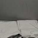 Guken Cream Linen Blackout Curtains 84 Inch Length 2 Panels Set for Living Room Bedroom Back Tab Thermal Insulated 100% Black Out Linen Drapes Room Darkening Window Curtains Ivory Natural