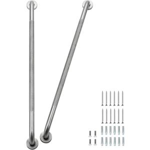 Grab Bars for Shower, 32 Inch Shower Handle, 2 Pack, Brushed Nickel