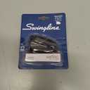 Swingline Tot Mini Stapler, 12 Sheet Capacity, Jam Free, includes 1000 Staples and Built-In Staple Remover, Black (79171)