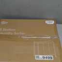 STORAGE MANIAC Rolling Laundry Hamper, 165L Laundry Basket with Lockable Wheels, Triple Clothes Sorter Cart, 3 Bag Clothes Separator Hamper for Closet, Bathroom, Laundrys Room, 3 Section Gray