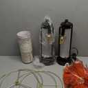 Way Dimmable Farmhouse Table Lamps Bedroom Touch Bedside Lamp Modern Glazed Ceramic Lamp 2 Set with Fabric Shade,USB Type-C Port for Bedroom,Reading,Desk,Living Room,Office (2, 27in)