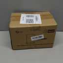 Daofary Acrylic Sign Holder 4x6, 14 Pack Double Sided Clear Gold Frame Tabletop Display, Menu Flyer Table Number Holder for Wedding Reception and Restaurant Tables