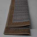 PADOOR Kitchen Mats for Floor, Kitchen Rugs Non Slip Washable, Rubber Backed Kitchen Runner Super Absorbent Kitchen Floor Mat Sink Rug, 20x47 Brown (1'8" x 3'11" (Rectangular))