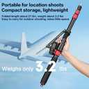FreeSea Tripod Extension Arm & Boom Arm: 27.6-80.7" Aluminum Alloy Heavy Duty w/ 4.4lbs Load, 90° Tilt & Extendable Tail for C Stand Photography​