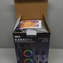 Bluetooth Speaker with 2 Rechargeable Wireless Microphone - Portable Party Speaker with Colorful Lights - Floorstanding Speakers Support TWS/AUX/USB/TF Card Ideal for Party,Home,Camping