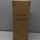 3 Way Dimmable Touch Control Table Lamp, Bedside Table Lamp with Dark Brown Base, Modern Nightstand Lamp with Beige Shade, Simple Night Light for Bedroom Living Room Home Office, 9W LED Bulb Included