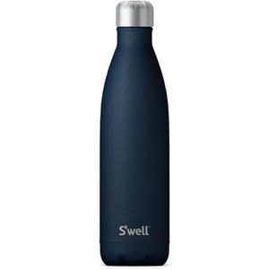 S'well Stainless Steel Water Bottle, 25oz, Azurite, Triple Layered Vacuum Insulated Containers Keeps Drinks Cold for 48 Hours and Hot for 24, BPA Free, Perfect for On the Go