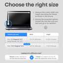 VINTEZ Blue Light Screen Protector for 14 Inch Computer Monitor and Laptop Anti-UV Blue Light Blocking Film for Desktop PC, Eye Protection Filter, 12.6" x 8.1", 1 Pack