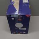 BUCLA 100Pieces Clear Plastic Plates -10.25inch Disposable Dinner Plates- Premium Weddings& Party Plates