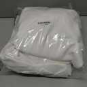 WEALUXE White Table Cloths for 8 Foot Rectangle Tables, 2-Pack, 60x126 inches, Water, Stain and Wrinkle Resistant, 200 GSM Washable Poly Fabric Tablecloths Rectangular, Elegant and Durable