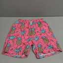BEAUDRM Boy's Pineapple Print Swim Trunks Quick Dry Swim Shorts Drawstring Board Shorts Multicolor 9Y