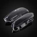 1 Pair Clear Headlight Lens Cover PC Shell Replacement for 2006-2009 BMW E92 E93 328i 328xi 335i 335xi 2-Door 08-12 M3 Headlamp