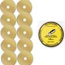 Headley Tools Titanium Coated 60mm Rotary Cutter Blades 10 Pack Fits Olfa, Fiskars, Replacement Rotary Blade for Arts Crafts Sewing