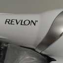 REVLON Infrared Ionic Hair Dryer with Diffuser & Concentrator, 2 Speed Settings, Blow Dryer with Tourmaline Technology for Frizz Control, 1875 Watt Power for Fast Drying, Suitable for All Hair Types