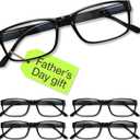 Gaoye Reading Glasses Men/Women, Eyeglasses, Blue Light Readers for Men/Women, Computer Eye Glasses, Cheaters, +3.0